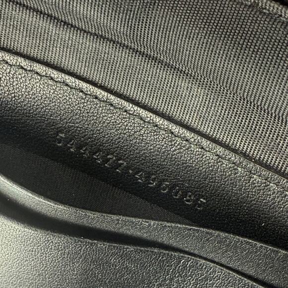 Gucci Microsima Monogram GG Men's Clutch Bag 544422 Black - Picture 6 of 7